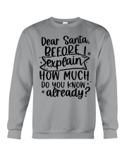 Dear Santa Crewneck Sweatshirt tile