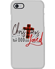 Christmas for god so loved Phone Case tile