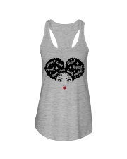 Afro Puff Queen Star Ladies Flowy Tank tile