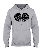 Afro Puff Queen Star Hooded Sweatshirt tile