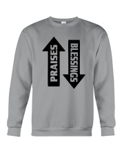 PRAISES BLESSINGS Crewneck Sweatshirt tile