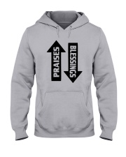 PRAISES BLESSINGS Hooded Sweatshirt tile