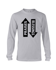 PRAISES BLESSINGS Long Sleeve Tee tile