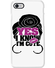 YES i'M CUTE Phone Case tile