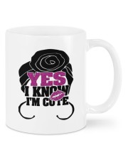YES i'M CUTE Mugs tile