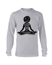 Black yoga Long Sleeve Tee tile