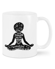 Black yoga Mugs tile