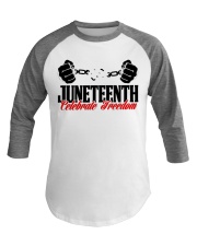 Juneteenth Baseball Tee tile