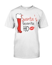 Santa’s favorite HO Classic T-Shirt front