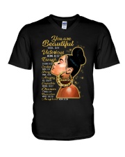 You are Beautiful V-Neck T-Shirt tile