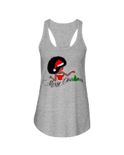 Merry Christmas Ladies Flowy Tank tile
