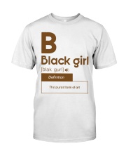 Black girl definition Classic T-Shirt front