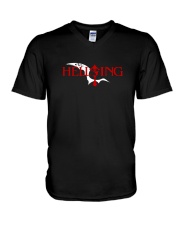 LOGO OF HELLSING ANIME V-Neck T-Shirt thumbnail