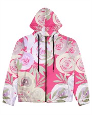 Rose Women's All Over Print Full Zip Hoodie tile