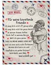 Spezialdecke für Freundin Large Fleece Blanket - 60" x 80" front