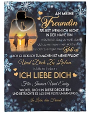 Spezialdecke für Freundin Large Fleece Blanket - 60" x 80" front