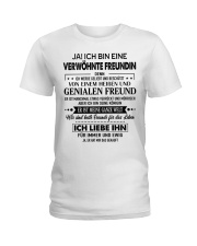 perfektes Geschenk für Freundin Ladies T-Shirt front