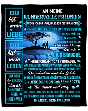 perfektes Geschenk für Freundin Fleece Blanket tile