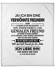 Perfektes Geschenk für Freundin 03 Fleece Blanket tile