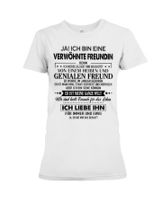 Perfektes Geschenk für Freundin 01 Premium Fit Ladies Tee tile