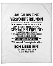 Perfektes Geschenk für Freundin 01 Fleece Blanket tile
