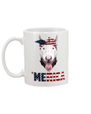 Bull-Terrier--With-Bandana-USA-FLAG Mug back