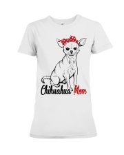 Chihuahua Mom With Red Bandana Premium Fit Ladies Tee thumbnail