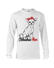 Chihuahua Mom With Red Bandana Long Sleeve Tee thumbnail