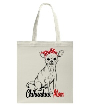 Chihuahua Mom With Red Bandana Tote Bag thumbnail