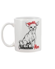 Chihuahua Mom With Red Bandana Mug back