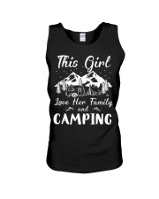 GIRL LOVE FAMILY AND CAMPING Unisex Tank thumbnail