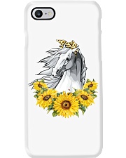 Horse Sunflower Phone Case thumbnail