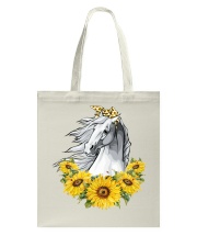 Horse Sunflower Tote Bag thumbnail