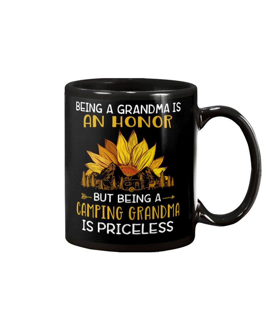 AN HONOR CAMPING GRANDMA Mug