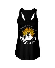 THE SUN WILL RISE AND WE WILL TRY AGAIN Ladies Flowy Tank thumbnail