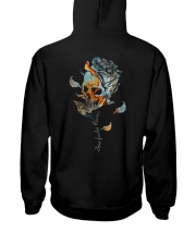 Skull and Roses Zero Fuhs Given 2 Sides Hooded Sweatshirt tile