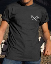 Viking Runes Letters 2 Sides Classic T-Shirt apparel-classic-tshirt-lifestyle-28