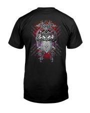 Viking Runes Letters 2 Sides Classic T-Shirt back