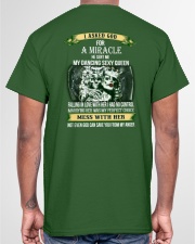 I Asked God He Sent Me My Dancing Sexy Queen Classic T-Shirt garment-tshirt-unisex-back-04