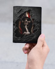 Skull Tattered Flag Men's Leather Wallet aos-men-leather-wallet-lifestyle-front-16