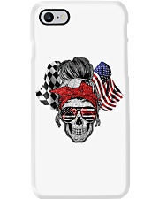 Skull Racing I Don't Need Therapy 2 Sides Phone Case tile