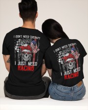 Skull Racing I Don't Need Therapy 2 Sides Classic T-Shirt apparel-classic-tshirt-lifestyle-back-123