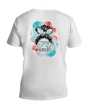 Nurse Life 2 Sides V-Neck T-Shirt tile