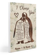 Custom Penguin I Choose You Personalized Name 20x30 Gallery Wrapped Canvas Prints thumbnail