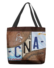 CNA Respect Caring Courage All-over Tote back