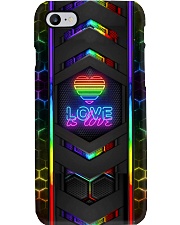 Lgbt Love Is Love Neon Phone Case Phone Case i-phone-8-case