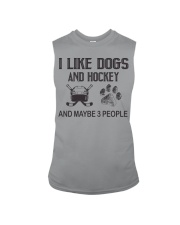 I-Like-Dogs-And-Hockey-And-Maybe-3-people Sleeveless Tee tile