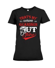 Hockey-ThatMy-Grandson-OutThere Premium Fit Ladies Tee tile