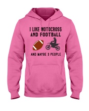 I-Like-Motocross-And-Football Hooded Sweatshirt tile