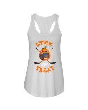 Hockey-Stick-Or-Treat Ladies Flowy Tank tile